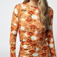 IN STOCK Blair Long Sleeve Top - Spooky Autumn