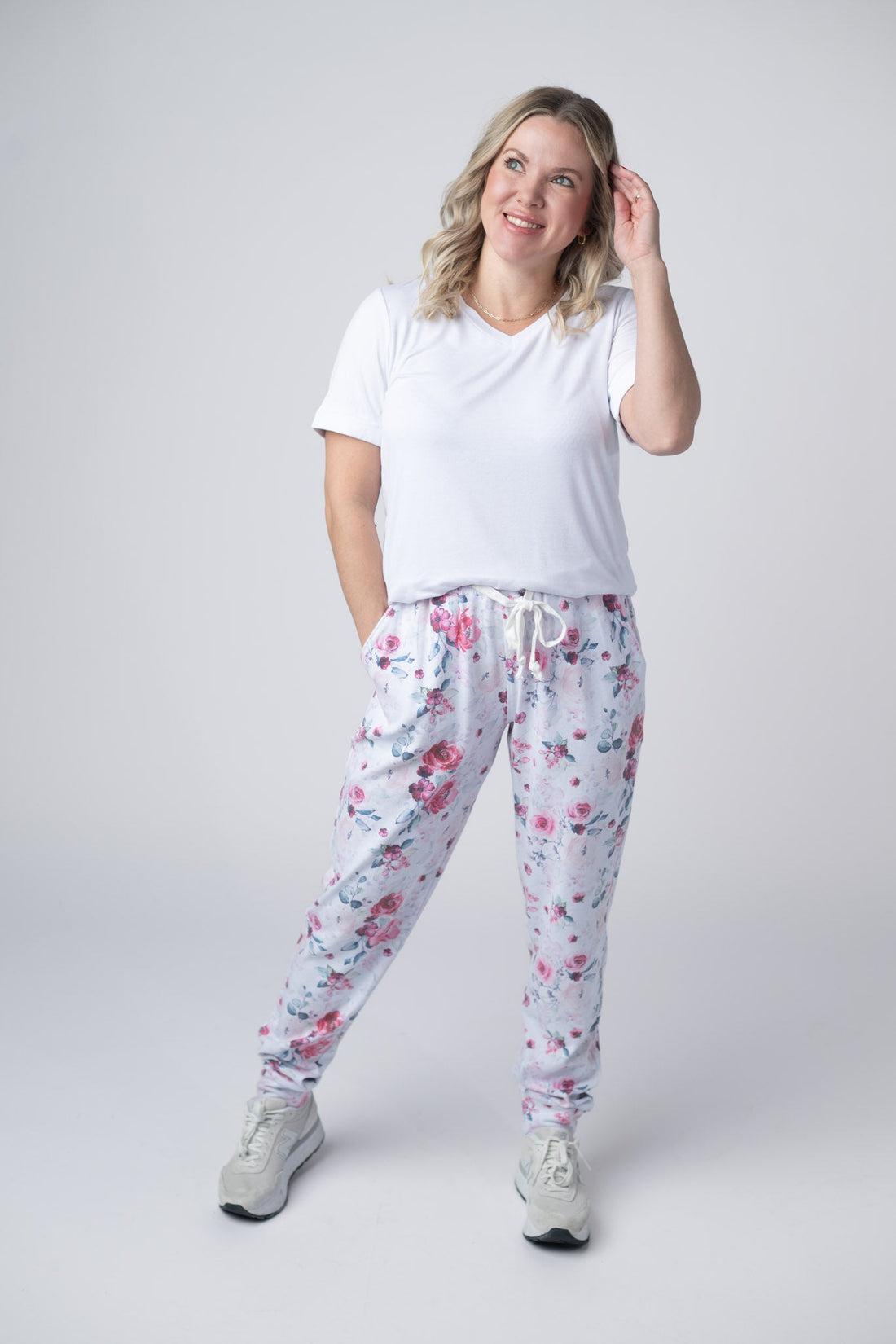 IN STOCK Classic Joggers - Pink Bloom