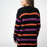 IN STOCK Halloween Striped Cardigan