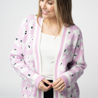 IN STOCK Ghost Pocket Cardigan - Lilac