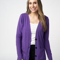 IN STOCK Cori Cardigan - Heathered Purple