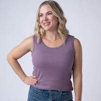 IN STOCK Ava Tank - Dusty Lavender