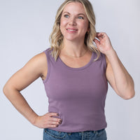 IN STOCK Ava Tank - Dusty Lavender