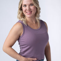 IN STOCK Ava Tank - Dusty Lavender