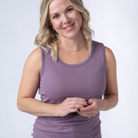 IN STOCK Ava Tank - Dusty Lavender