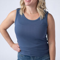 IN STOCK Ava Tank - Blue