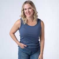 IN STOCK Ava Tank - Blue