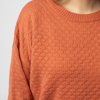 IN STOCK Gianna Pullover Sweater - Pumpkin
