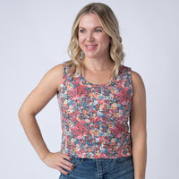 IN STOCK Ava Tank - Bright Floral
