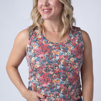 IN STOCK Ava Tank - Bright Floral