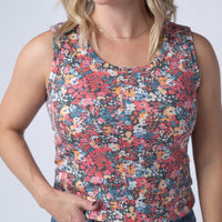 IN STOCK Ava Tank - Bright Floral