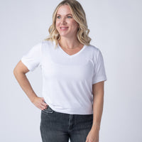 IN STOCK Sophie Tee - White