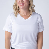 IN STOCK Sophie Tee - White