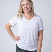 IN STOCK Sophie Tee - White