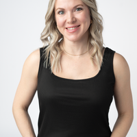 IN STOCK Rachel Ribbed Tank - Black