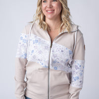 IN STOCK Colorblock Fullzip - Spring Meadows Neutral Mix