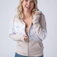 IN STOCK Colorblock Fullzip - Spring Meadows Neutral Mix