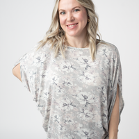 IN STOCK Darcy Dolman - Vintage Grey Floral FINAL SALE