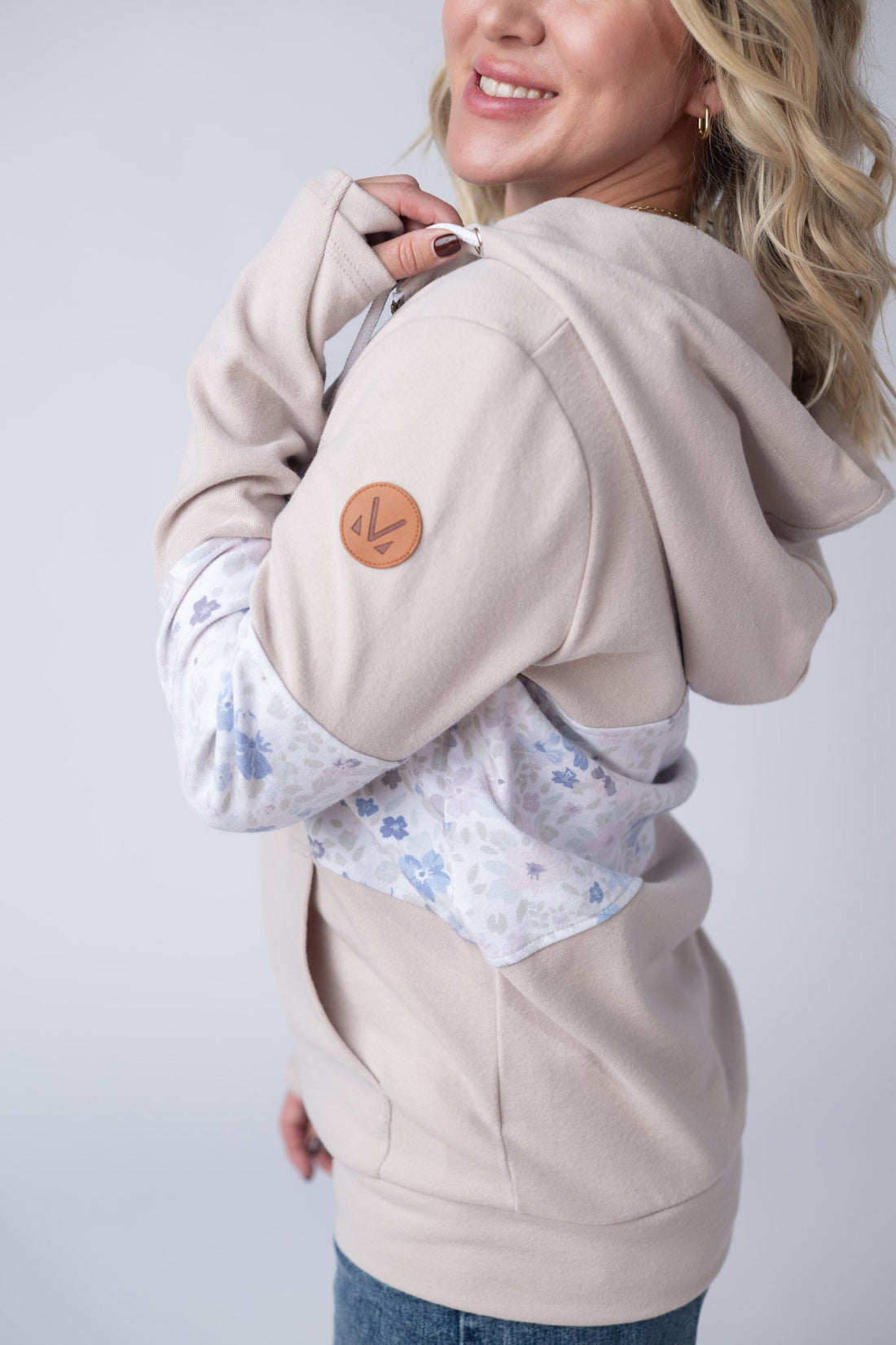 IN STOCK Colorblock Fullzip - Spring Meadows Neutral Mix