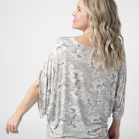 IN STOCK Darcy Dolman - Vintage Grey Floral FINAL SALE