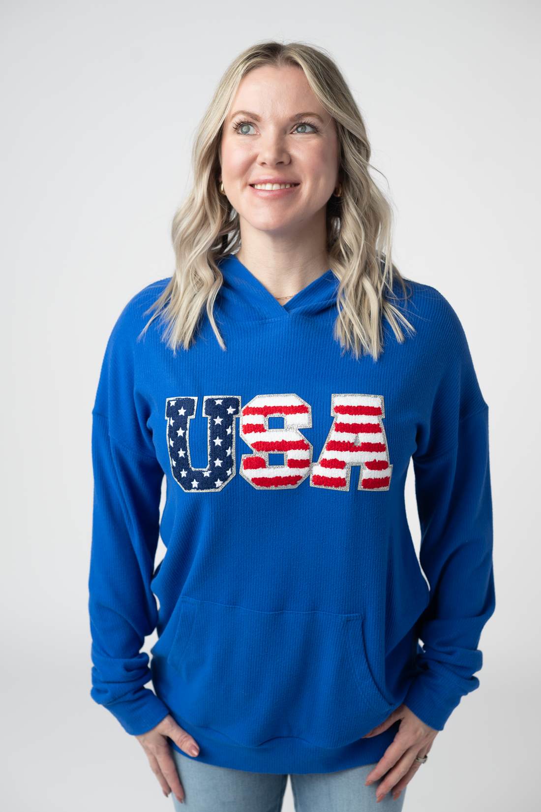IN STOCK Corrine Hoodie - Royal Blue USA