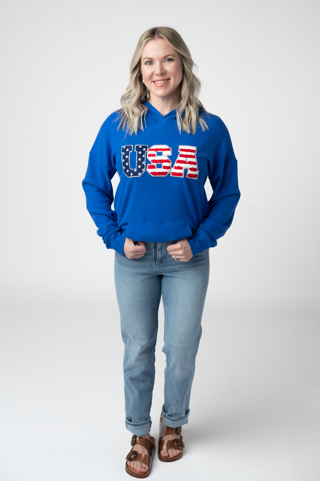 IN STOCK Corrine Hoodie - Royal Blue USA