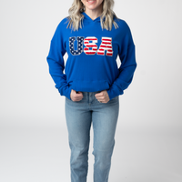 IN STOCK Corrine Hoodie - Royal Blue USA