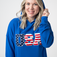 IN STOCK Corrine Hoodie - Royal Blue USA