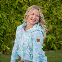 IN STOCK Fullzip Hoodie - Aqua Palm
