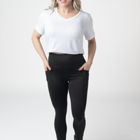 IN STOCK Athleisure Leggings - Black