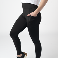 IN STOCK Athleisure Leggings - Black