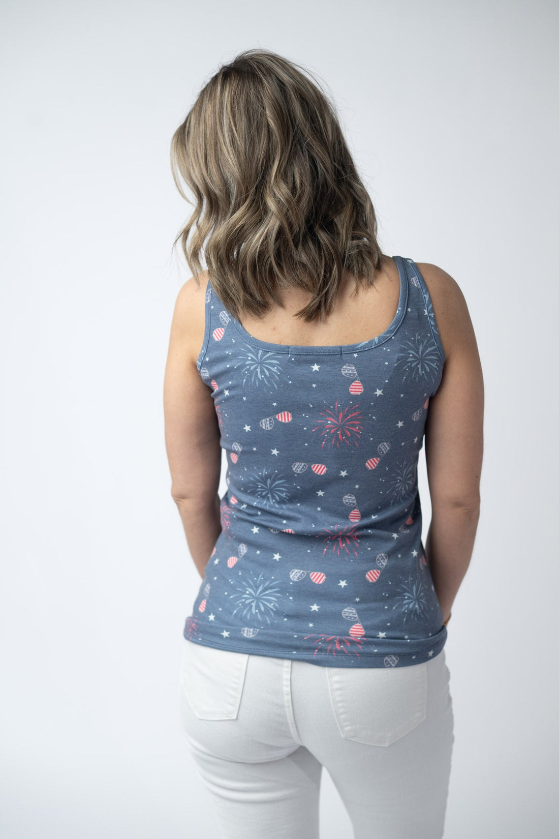 IN STOCK Kennedy Tank - Aviators and Fireworks FINAL SALE