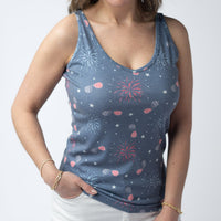 IN STOCK Kennedy Tank - Aviators and Fireworks FINAL SALE