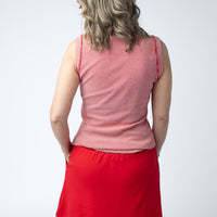 IN STOCK Serena Luxe Skort - Red