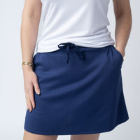 IN STOCK Serena Luxe Skort - Navy