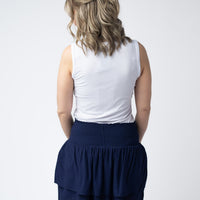 IN STOCK Roxie Ruffle Skort - Navy FINAL SALE
