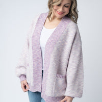 IN STOCK Kinsley Cardigan - Purple Mix