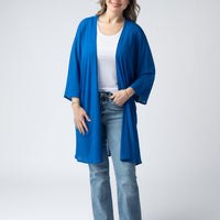 IN STOCK Ellie Cover-Up Kimono - Blue