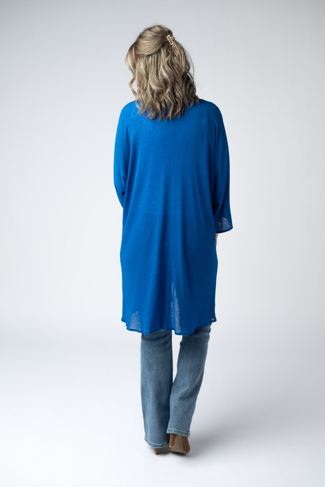 IN STOCK Ellie Cover-Up Kimono - Blue