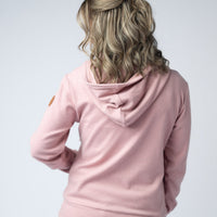 IN STOCK Fullzip Hoodie - Dusty Pink