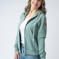 IN STOCK Fullzip Hoodie - Sage