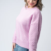 IN STOCK Gianna Pullover Sweater - Pink