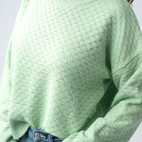 IN STOCK Gianna Pullover Sweater - Spring Sage Green
