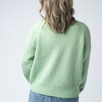 IN STOCK Gianna Pullover Sweater - Spring Sage Green