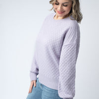 IN STOCK Gianna Pullover Sweater - Lavender