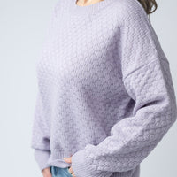 IN STOCK Gianna Pullover Sweater - Lavender