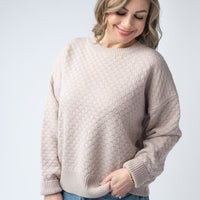 IN STOCK Gianna Pullover Sweater - Neutral
