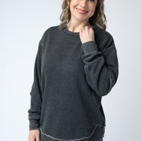 IN STOCK Vintage Wash Pullover - Black