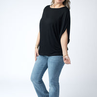 IN STOCK Darcy Dolman Top - Black