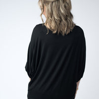 IN STOCK Darcy Dolman Top - Black